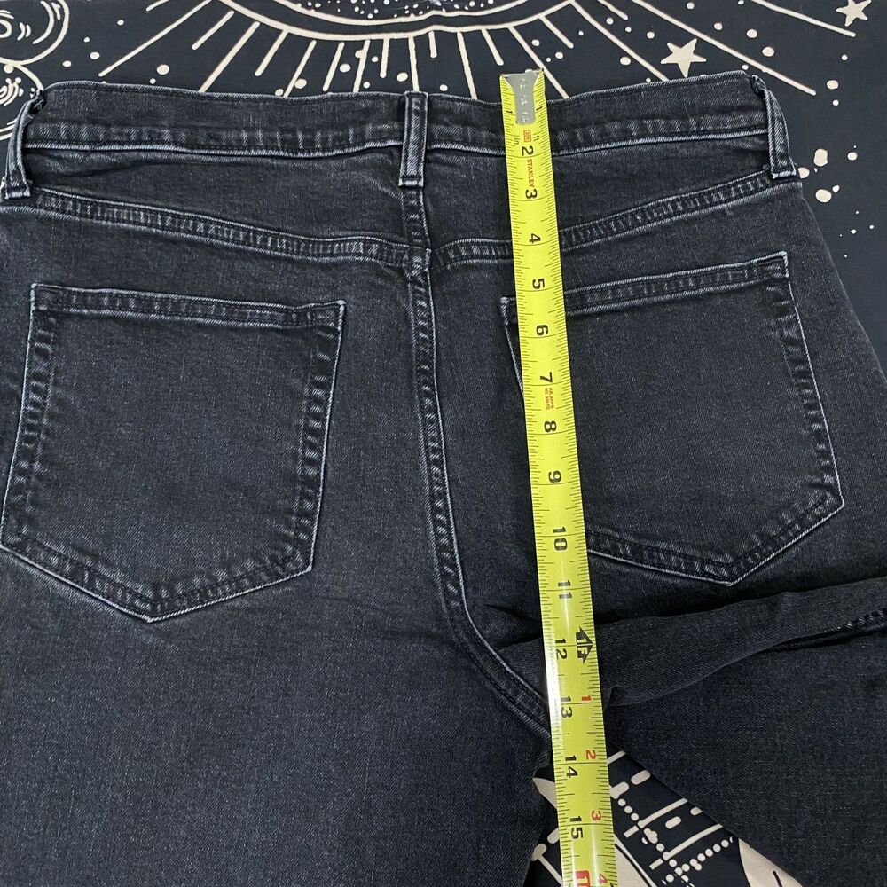 GAP Denim High Rise Wide Leg Crop Streetwear Y2K Womens Jeans 12/31R - Picture 6 of 6